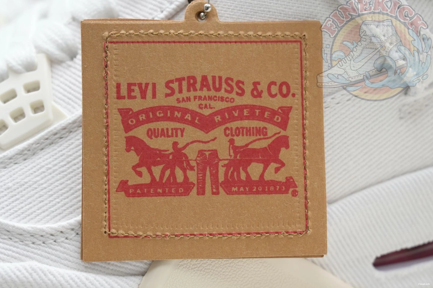 levis Jordan tag) white Air Jordan (levis 4 0102